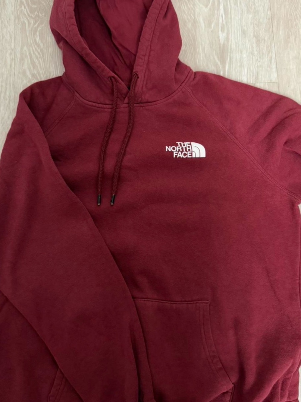 The North Face Burgundy Pullover Hoodie